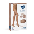sauber pharma - linea classica - collant maglia microrete 140 den (18-22 mmhg) - taglia 5 bisquit