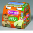 plasmon bebifrutt omogeneizzato pera 4 x 125 ml