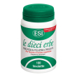 esi le dieci erbe - integratore naturale combatte la stitichezza, 100 tavolette