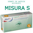 med's fz quality guanti monouso in lattice polverati taglia s (100 pz)