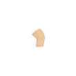 dr. gibaud linea contenzione - ginocchiera elastica cod.0504 - taglia 4 camel (circonf. ginocchio 45