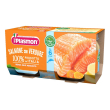 plasmon omogeneizzato salmone verdure, 2 x 80 g