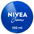 nivea creme 150 ml, crema idratante corpo, viso e mani multiuso con eucerit, glicerina e pantenolo