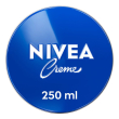 nivea creme 250 ml, crema idratante corpo, viso e mani multiuso con eucerit, glicerina e pantenolo