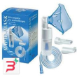 kit completo prontex rapid mask per aerosolterapia con ampolla plastica +maschera per adulti +tubo p