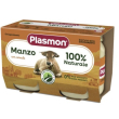 plasmon omogeneizzato manzo 2 vasetti da 120g