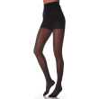 linea donna 140 denari extra - calze elastiche a compressione graduata - taglia 2 nero