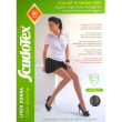 scudotex opak collant compressione graduata leggera per gambe stanche taglia 5 visone 40 den