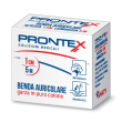 prontex benda auricolare 5m x 1cm, garza idrofila per protezione auricolare
