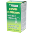 farmacare set completo per ossigenoterapia cannula nasale + gorgogliat