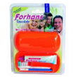 kit tascabile per la cura dei denti. scatolina disponibile in colori assortiti con all'interno uno s