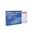 safety - 100 guanti lattice naturale misura media