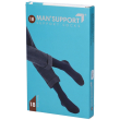 gloria med man support 18 - gambaletto cotone (18-20 mmhg) - taglia 3 blu