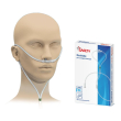safety occhiale ossigenoterapia - dispositivo medico ce, cannula nasale, tubo antischiacciamento 210