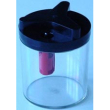 ca-mi vaso con coperchio per aspiratore manuale 400 ml