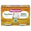 plasmon omogeneizzato tacchino 2 vasetti da 120 g
