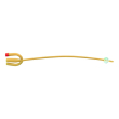 safety catetere foley 3 vie lattice siliconato ch 18 colore rosso 1 pezzo
