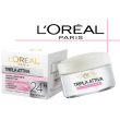 l'oreal paris - crema viso idratante  tripla attiva , pelle secche  o sensibile
