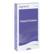 sigvaris 503 ccl2 gambaletto traditional lungo punta aperta beige s