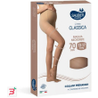 sauber collant 70 denari premaman maglia microrete neutro beige 3 linea classica