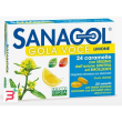sanagol gola voce senza zucchero limone 24 caramelle