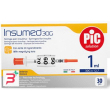 siringa insulina pic insumed 1 ml 100 ui ago gauge 30 12,7 mm senza spazio morto 30 pezzi