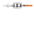 siringa per insulina pic insumed 1 ml 100 ui ago gauge 30 lunghezza 8 mm senza spazio morto 3 sacche