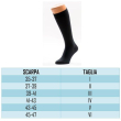 medi u gambaletto swing man cotton 18 mmhg blu taglia 5 cod. 1830 - calza preventiva a compressione