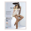 calze auto reggenti donna brigitte microrete eleganti in nylon taglia piccola