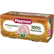 plasmon omogeneizzato prosciutto cotto - 4 vasetti da 80 g