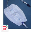 sacca raccogli urina da gamba per incontinenza 3 camere comfort 500 ml a basso profilo in pvc lato r