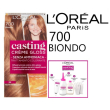 l'oreal paris - tintura capelli casting crème gloss -700 biondo senza ammoniaca