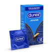 durex settebello jeans, preservativi classici, vestibilità regular, 12