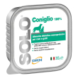 drn solo coniglio alimento dietetico monoproteico umido cani/gatti 300g