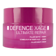 bionike defence xage ultimate crema filler notte rimpolpante antirughe viso collo