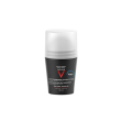 vichy homme deodorante anti-traspirante e anti-irritazione - roll-on 50 ml efficace per 48 ore