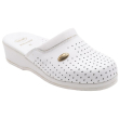 dr. scholl clog back guard pelle bianco n°36