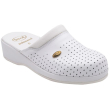 dr. scholl clog back guard pelle bianco n°46