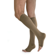 solidea - gambaletto unisex compressione graduata relax ccl. 1 punta aperta naturale taglia xl