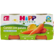 hipp omogeneizzato bio  carote patate 80 gr 2 pezzi