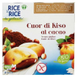 rice&rice cuor di riso al cacao snack biologico senza glutine 6x33 g