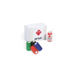 vet flex - fascia coesiva monouso flessibile per sostegno colore rosso 10 cm x 4,5 m