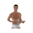 corsetto ortopedico double super cross naturale cm 32 taglia 6 (xxl) - luropas