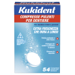 kukident freschezza duratura extra per protesi dentaria 54 compresse