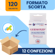 germoxid salviettine disinfettanti alla clorexidina - fazzoletti per disinfezione cute - 10 pezzi
