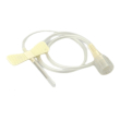 ago butterfly a farfalla 19 gauge 1,1 mm colore crema per prelievo di sangue e infusione sterile mon