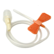 ago butterfly a farfalla calibro 25 0,5 millimetri arancione per prelievo di sangue e infusione, qua