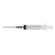 siringa ipodermica apirogena in polipropilene trasparente monouso inj-light 2,5ml ago in acciaio ino