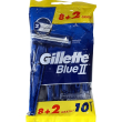 gillette bilama blue ii x 10