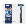 gillette rasoio usa e getta blue iii standard 4 pezzi